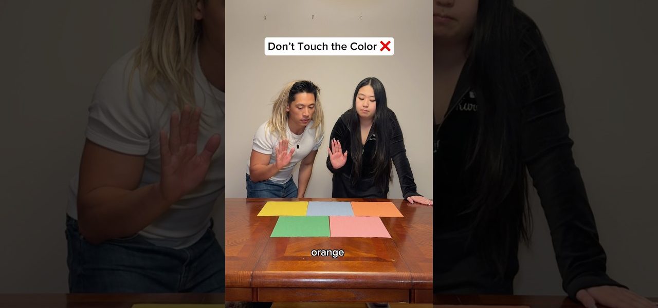 TWO TOXIC BESTIES (DON’T TOUCH THE COLOR CHALLENGE) #challenge #shorts #games #comedy #parody