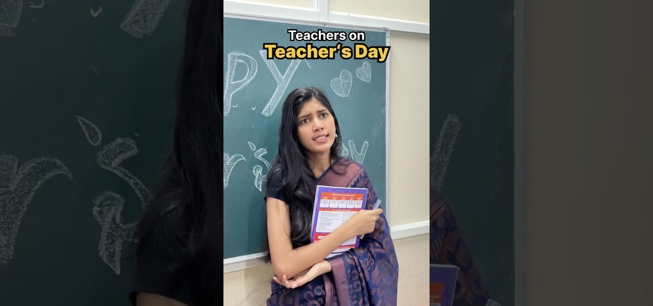 Teachers on Teacher’s Day 🤣🔥 #shorts #teachersday