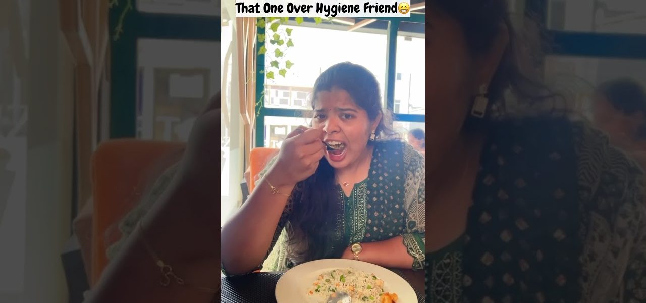 That One Over Hygiene Friend😁Watch Till End🤪#sharmilageorge #shorts