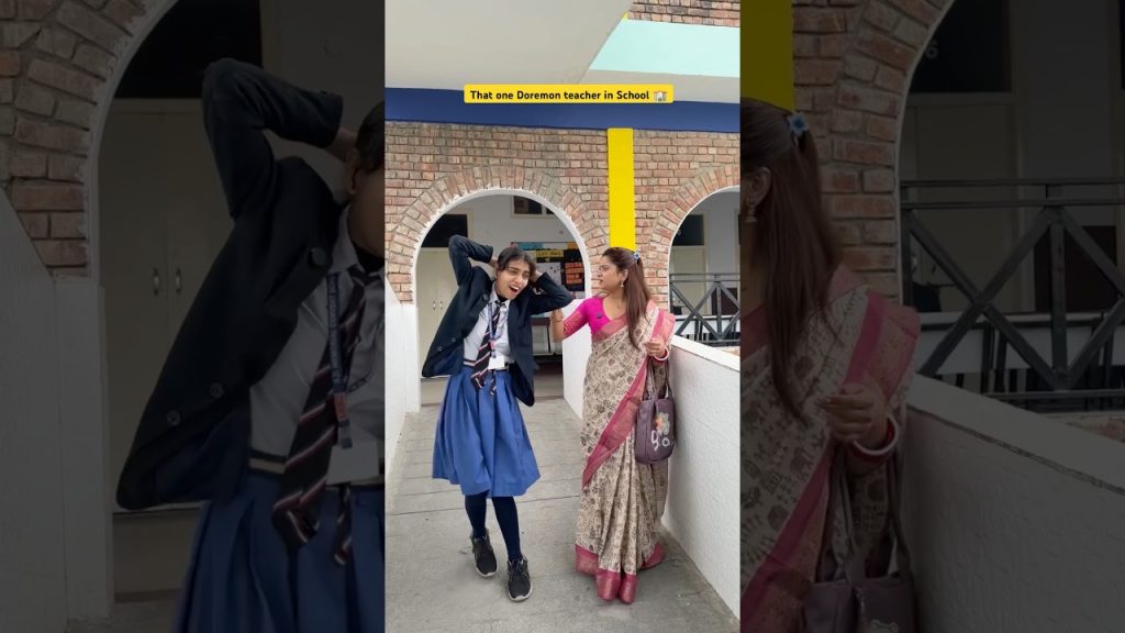 That one Doremon teacher in school 🏫 #shorts #sejalgabashorts #school #teacher