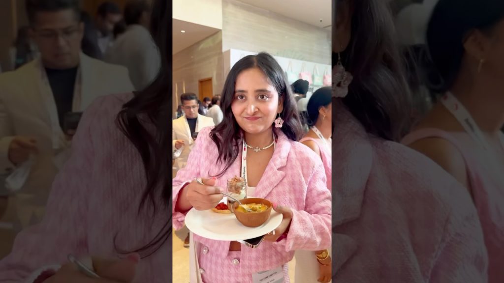 What i ate at Youtube Event #minivlog #ytshorts #shorts