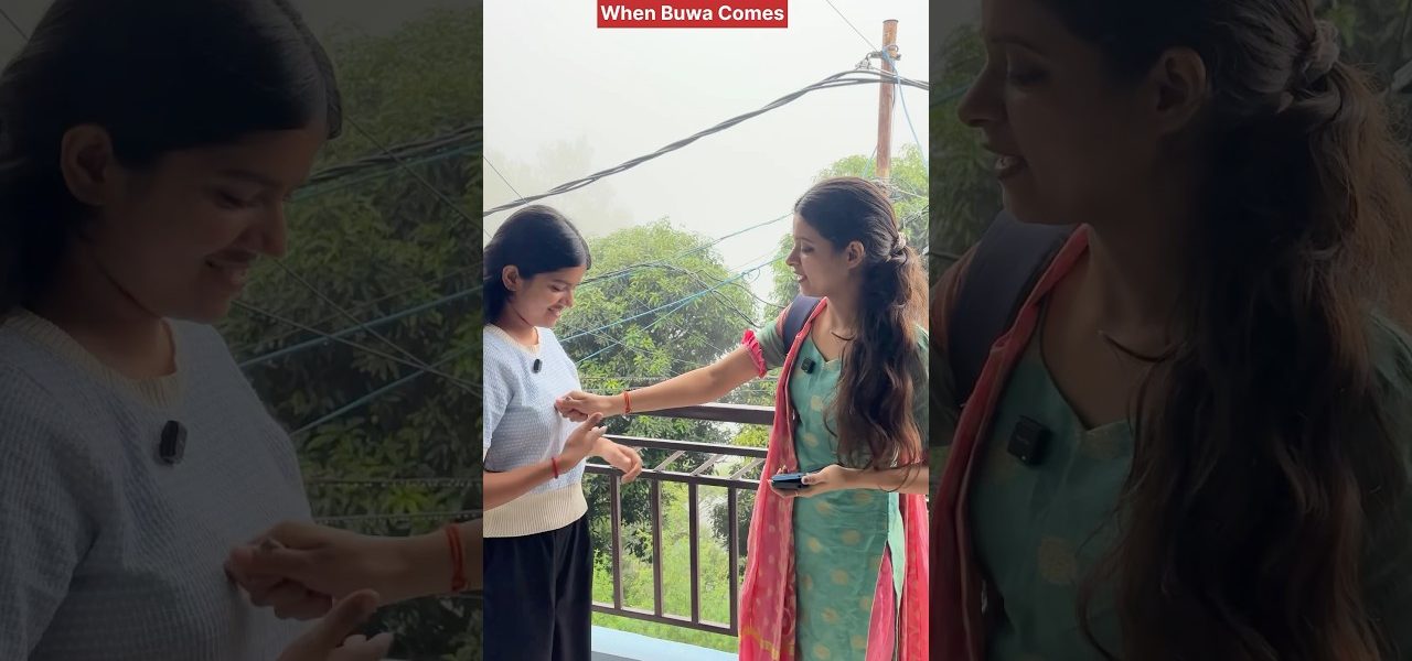 When Buwa comes our home | Laksha Joshi | #shorts