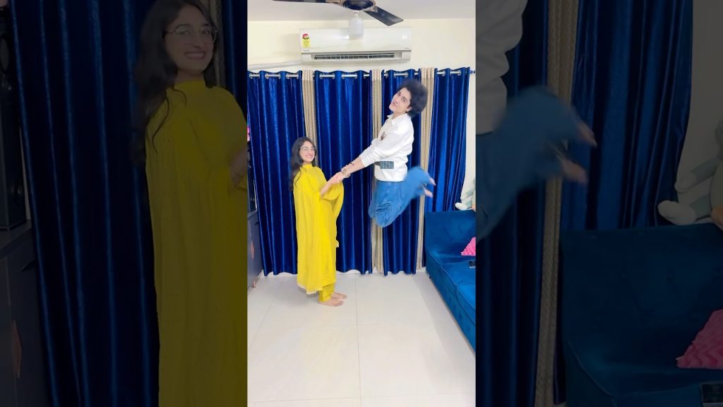 Yeh kaisa game hai🤣 #zidaanshahidaly #brothersister #shorts