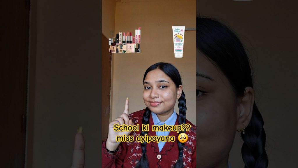 makeup challenge #shorts #telugu #school #funny #makeupchallenge #viralshorts #trendingshorts